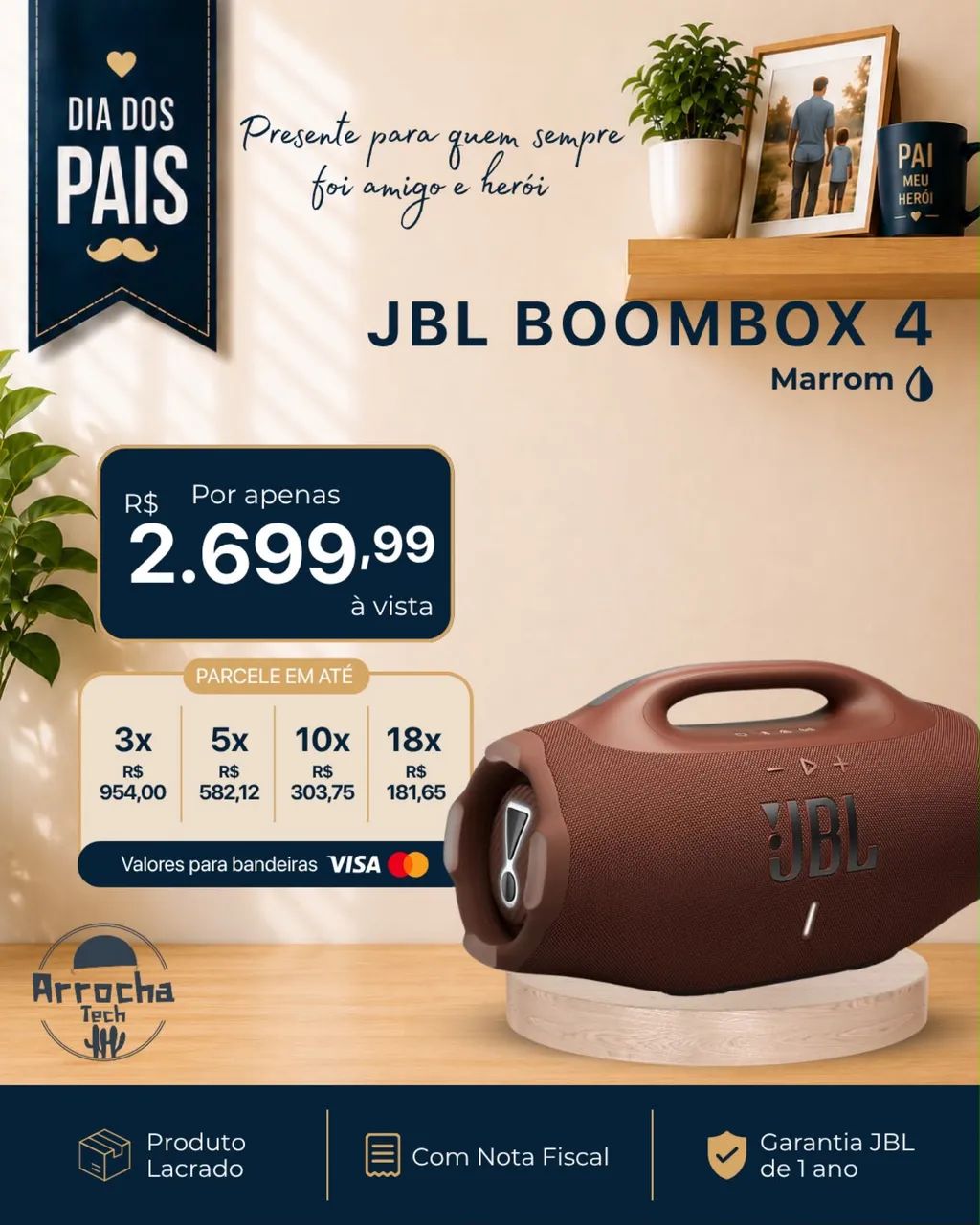 Boombox 4 cores  - Foto 3