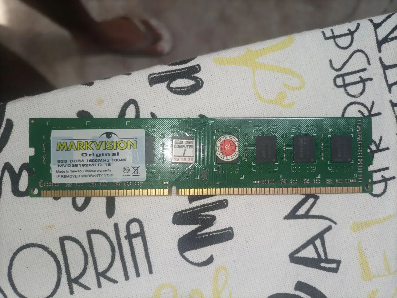 Memória Ram 8GB DDR3 Funcionando  - Foto 2