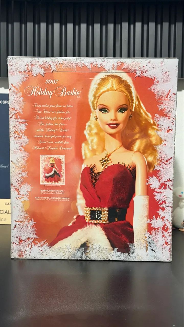 Barbie Holiday 2007 - Recolocada na Caixa - Foto 2