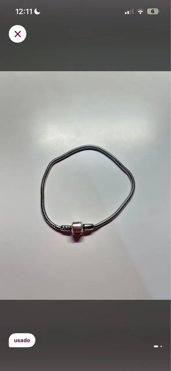 Pulseira Pandora prata 925