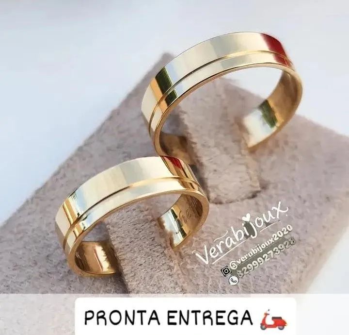 ALIANÇAS DE NOIVADO E CASAMENTO 