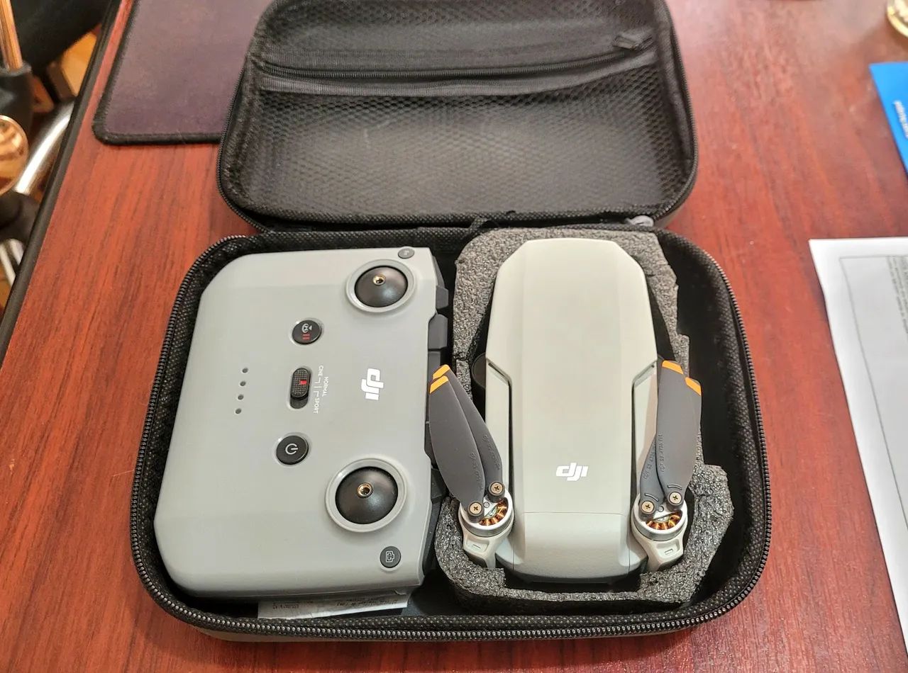 Drone DJI Mini 4K Standard (sem tela) com 1 bateria, em perfeito estado