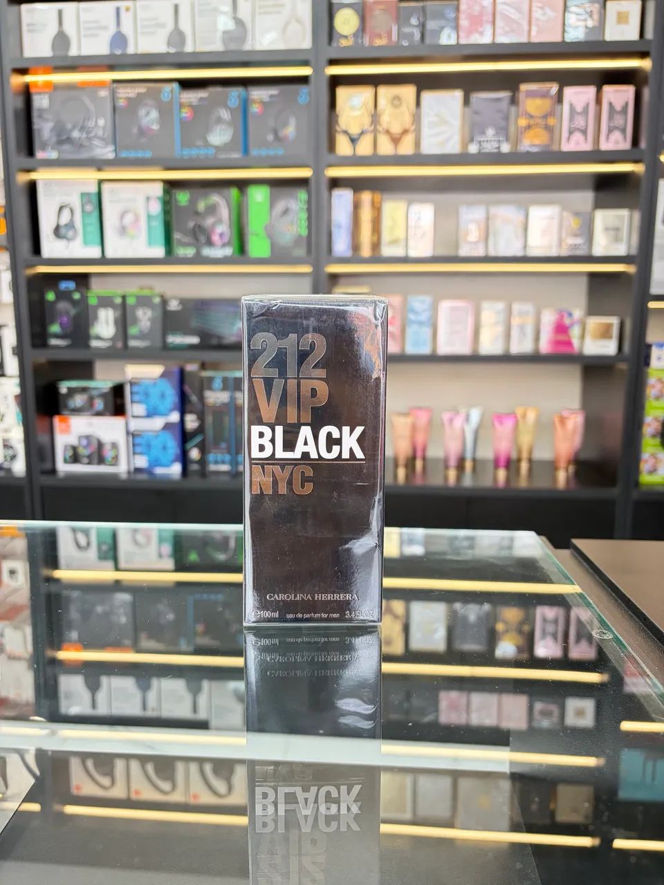 Perfume Carolina 212 VIP Black 100ml Original (LACRADO)