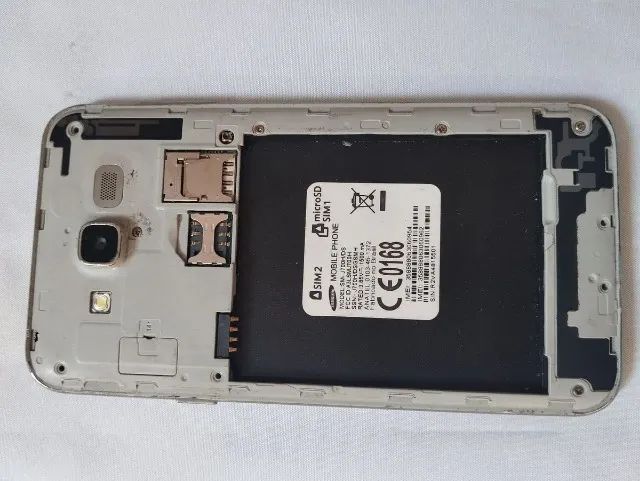 celular samsung j700m dourado (carcaça) - Foto 2