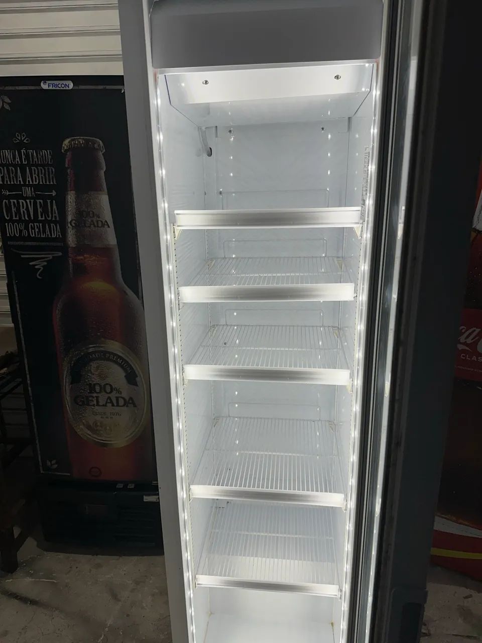 Refrigerador Esmaltec tampa vidro Semino vu - Foto 4