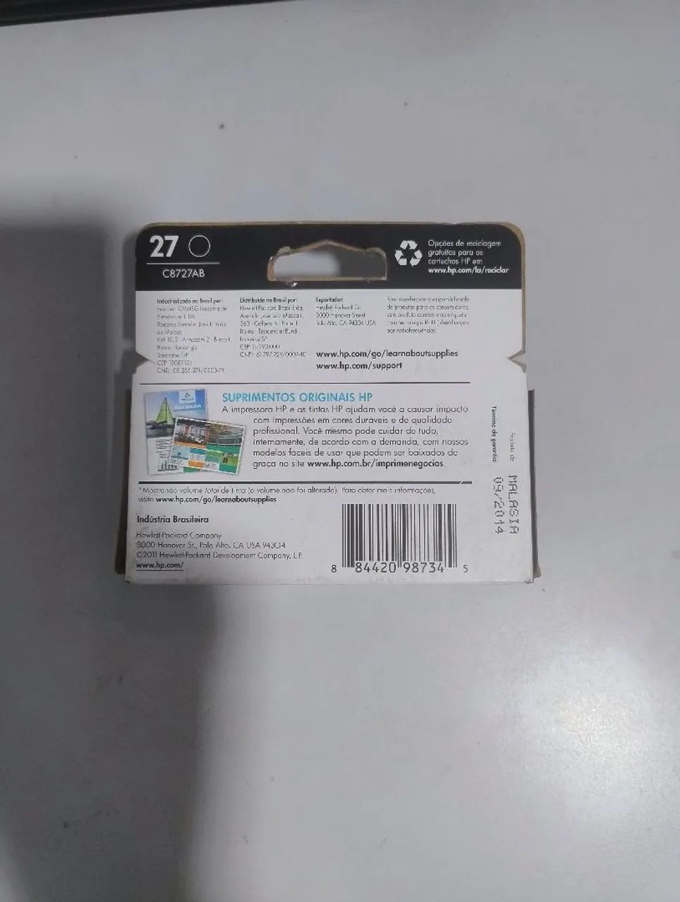 Cartucho de tinta HP-C8727AB - Foto 2