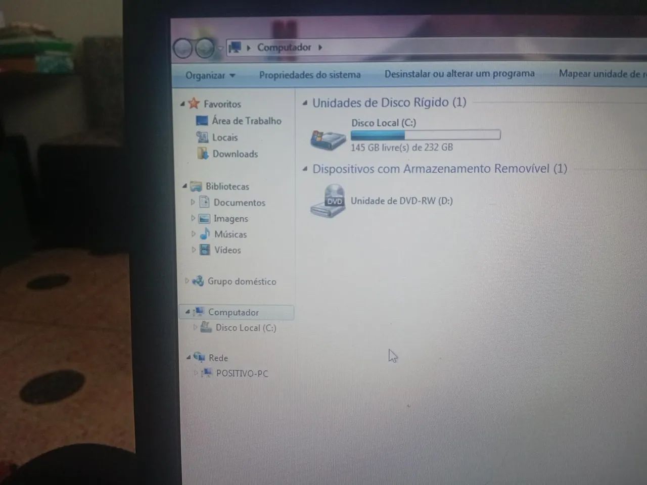 NOTEBOOK POSITIVO ?RELÍQUIA? | DVD | WINDOWS 7 - Foto 5
