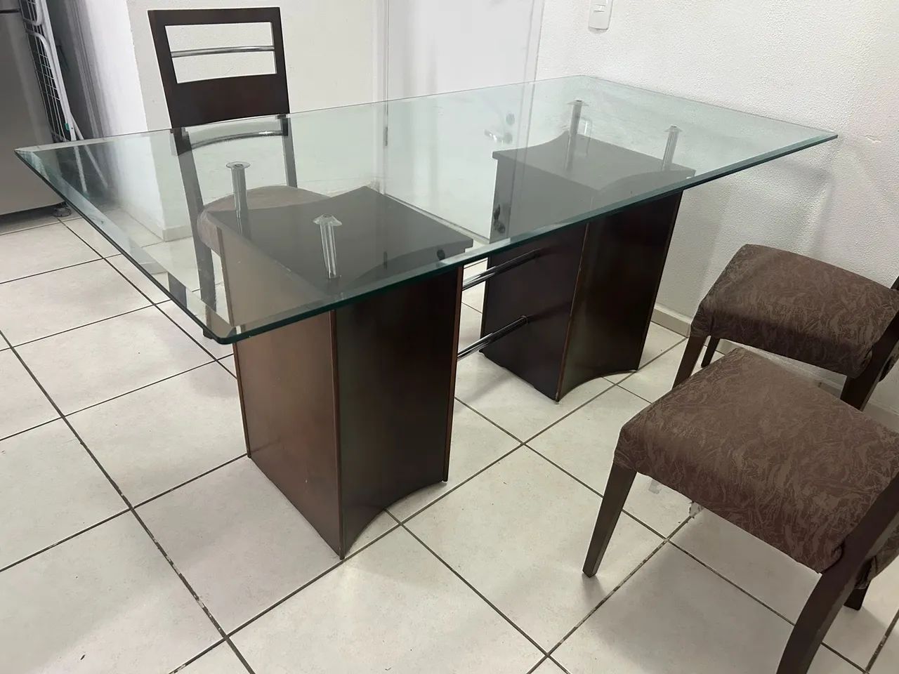 Mesa de jantar com 3 cadeiras