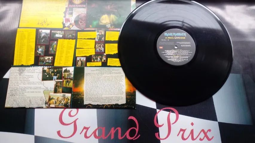 LP - Iron Maiden - A Real Live One - Foto 5
