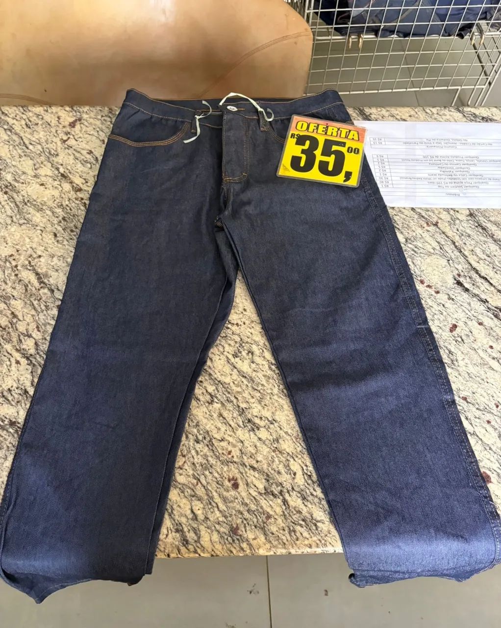Calças JEANS COM PEQUENOS DEFEITOS e BERMUDAS: só 35 reais  - Foto 5