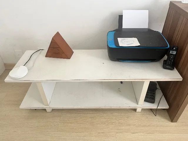 Rack branco 2 níveis