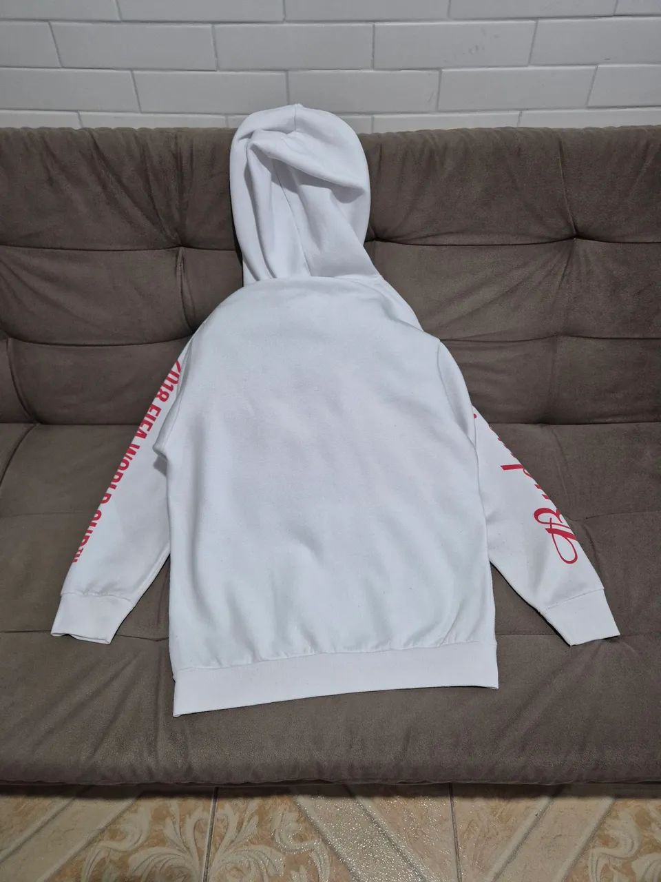blusa de moletom budweiser fifa 2018 branca - Foto 4