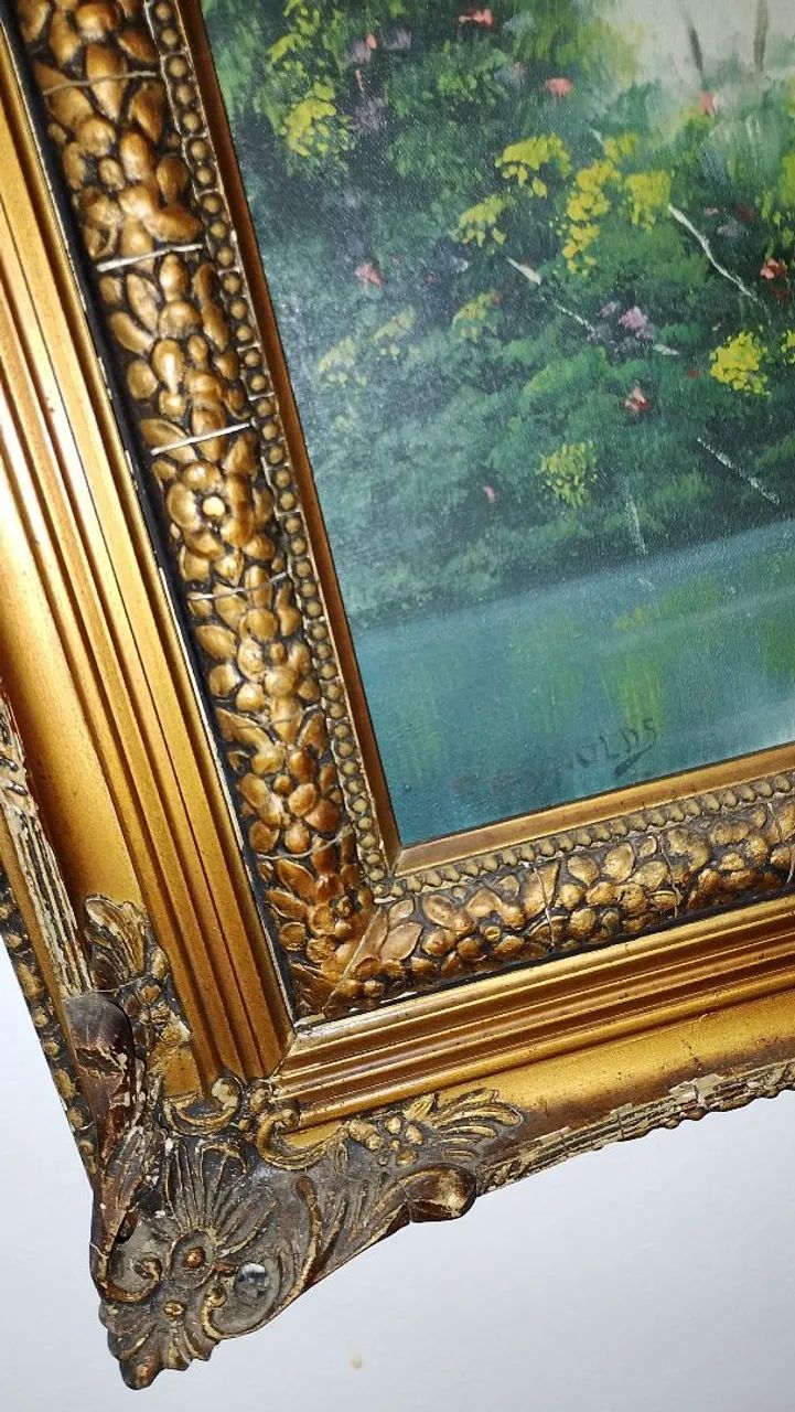 Quadro antigo a óleo  - Foto 2