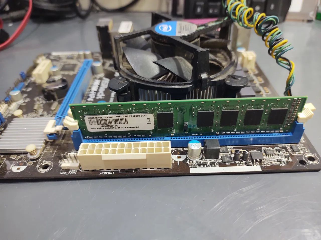 Placa mãe 1155 com processador i5 3ª geração. - Foto 2