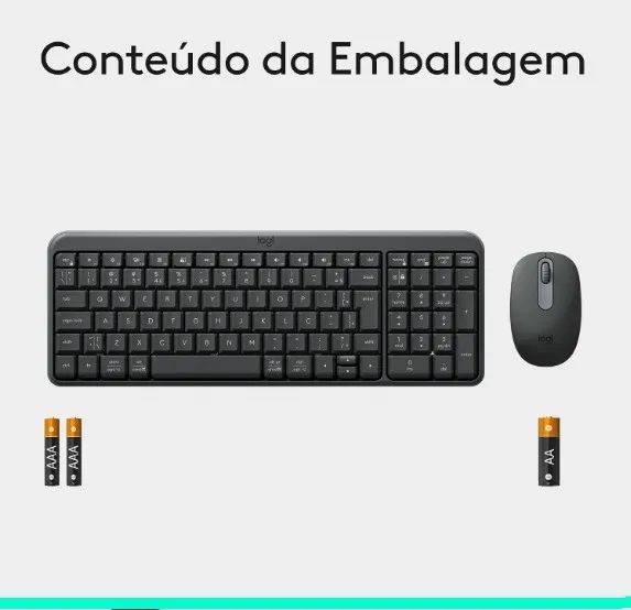 LOGITECH MK 250 - COMBO TECLADO + MOUSE BLUETOOTH - Foto 5