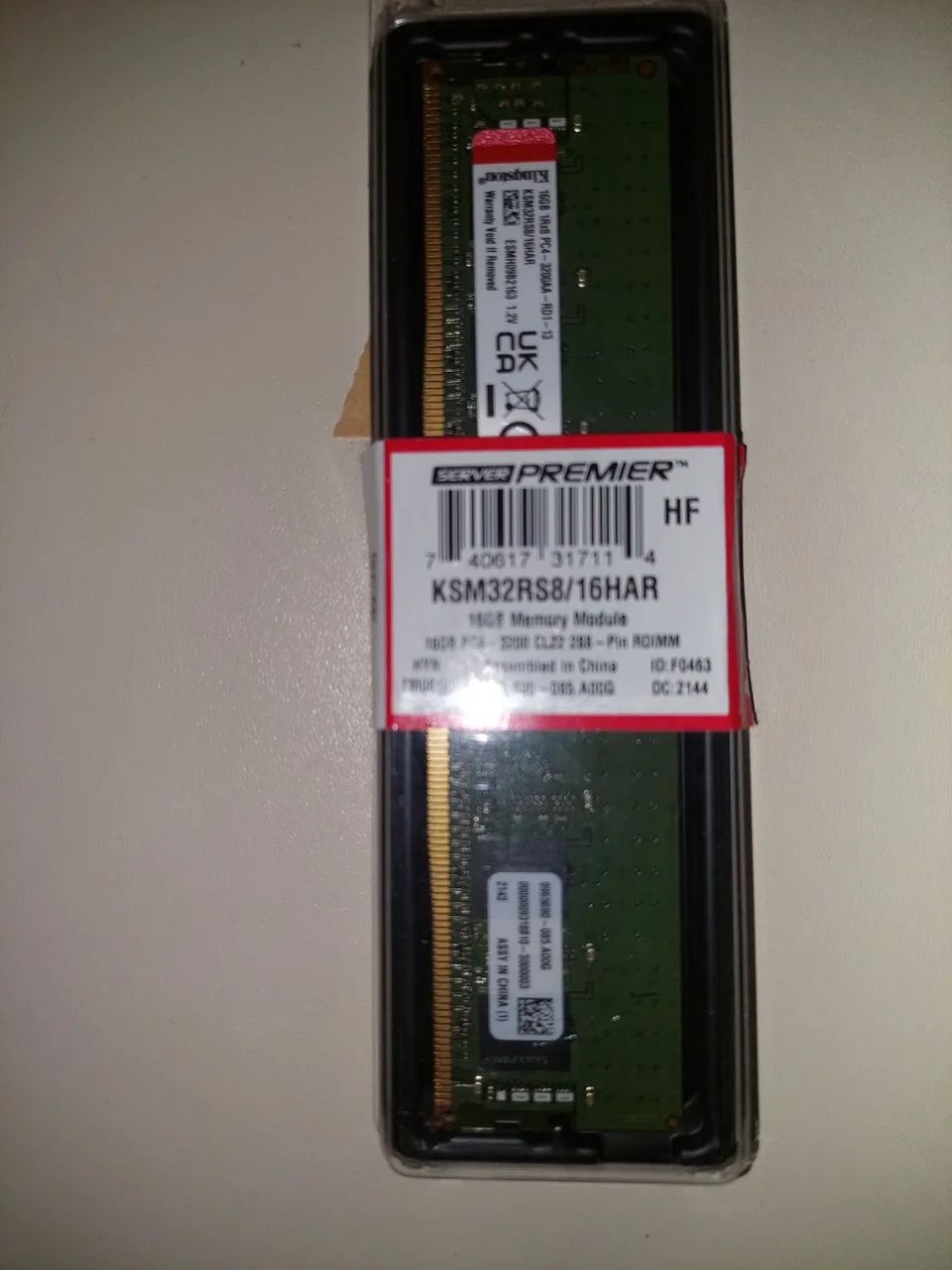 Memoria Ram Nova Kigston 1x16gb - Foto 2