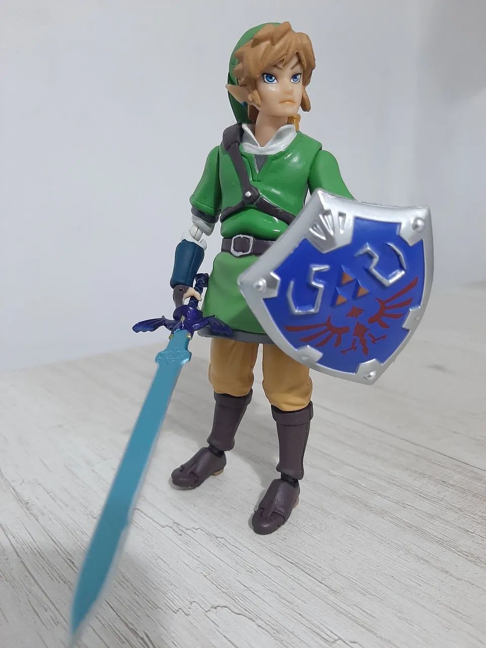 Boneco link Zelda skyward sword nintendo - Foto 2