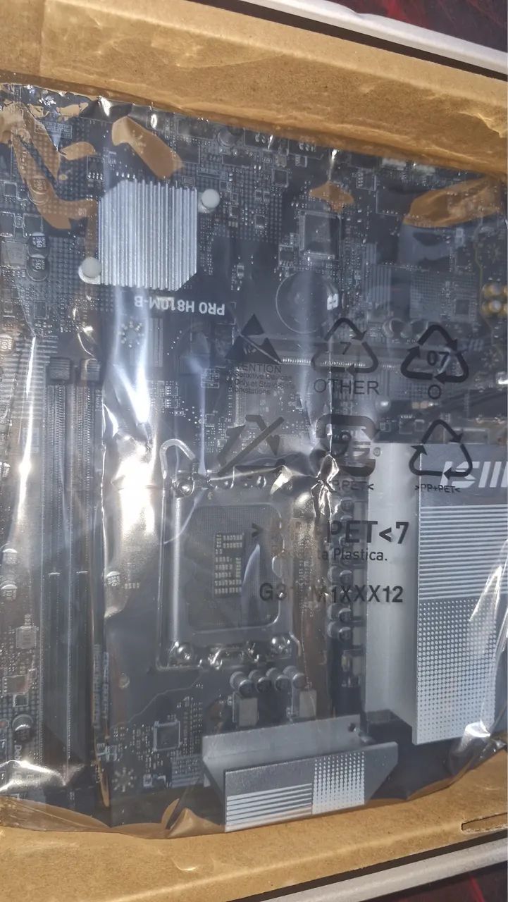 Placa mãe H810M-B + Core Ultra 7 265k - Foto 2