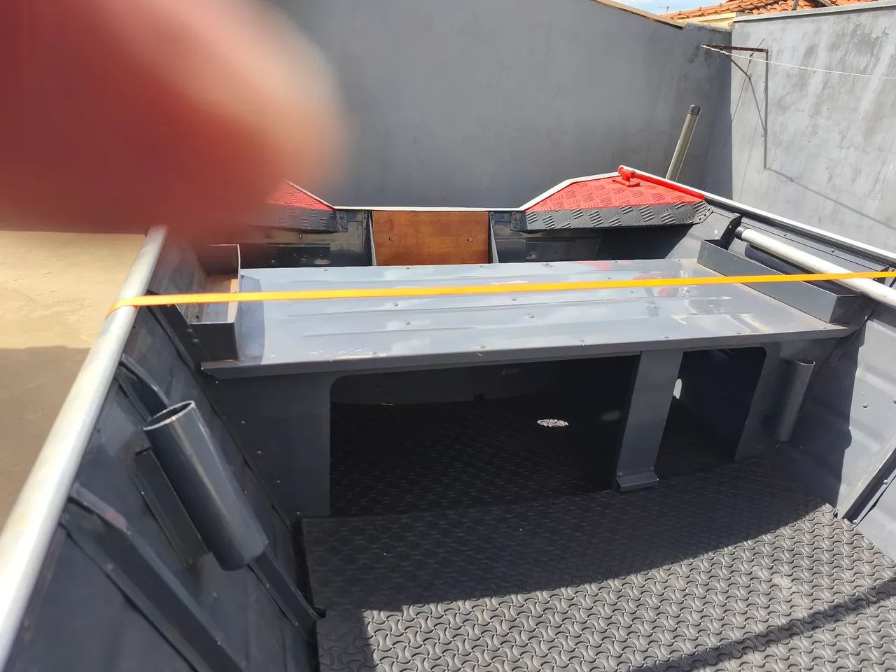 Barco 5 metros borda alta - Único dono - Foto 7