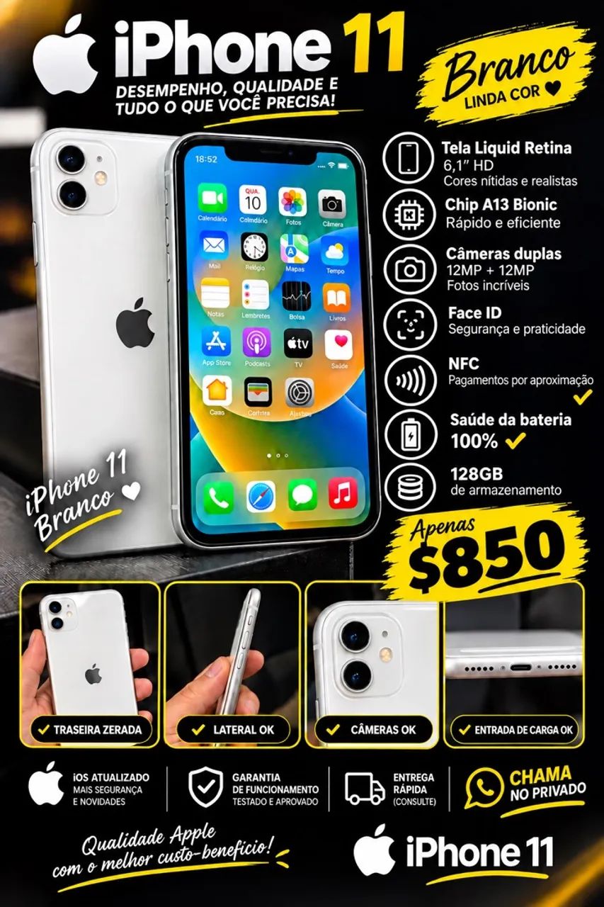 11 normal Face ID ok - Foto 3