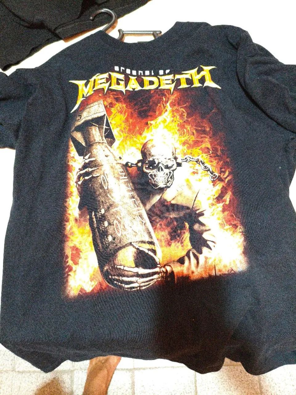 Camisa megadeth oficial 