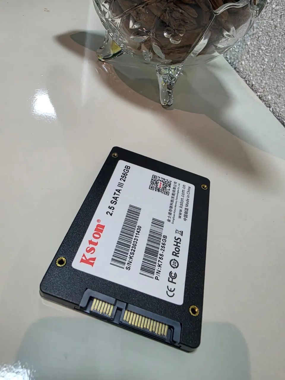 SSD 256 GB FUNCIONANDO PERFEITAMENTE. - Foto 3