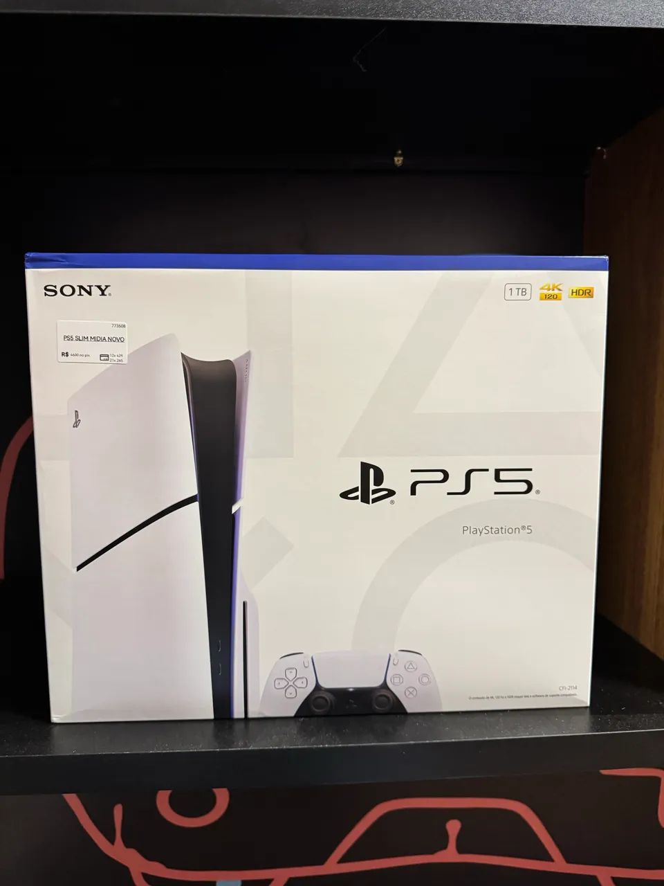 PS5 Slim Mídia Novo - Foto 4