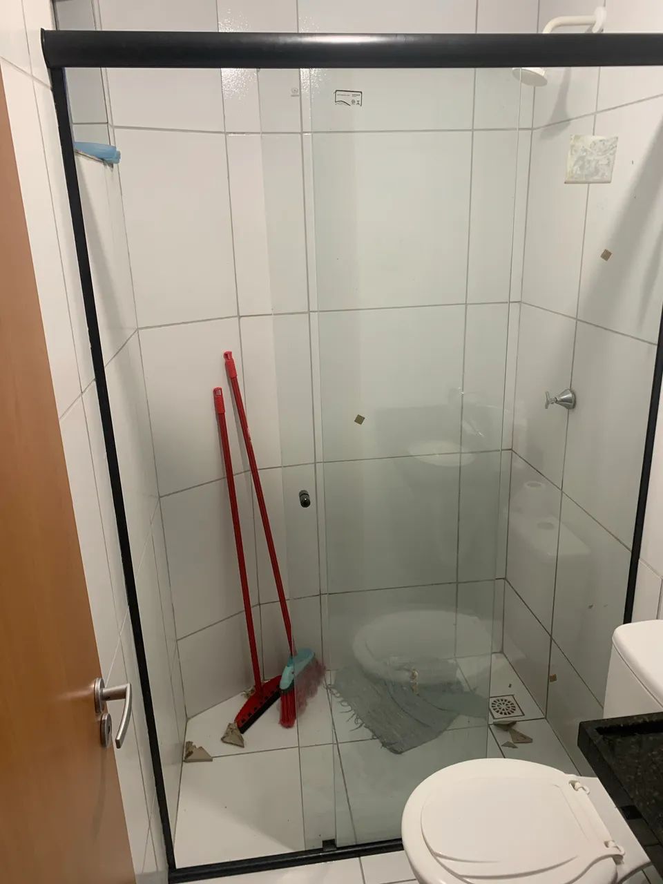 Portas de vidro temperado usadas já com instalação. - Foto 5