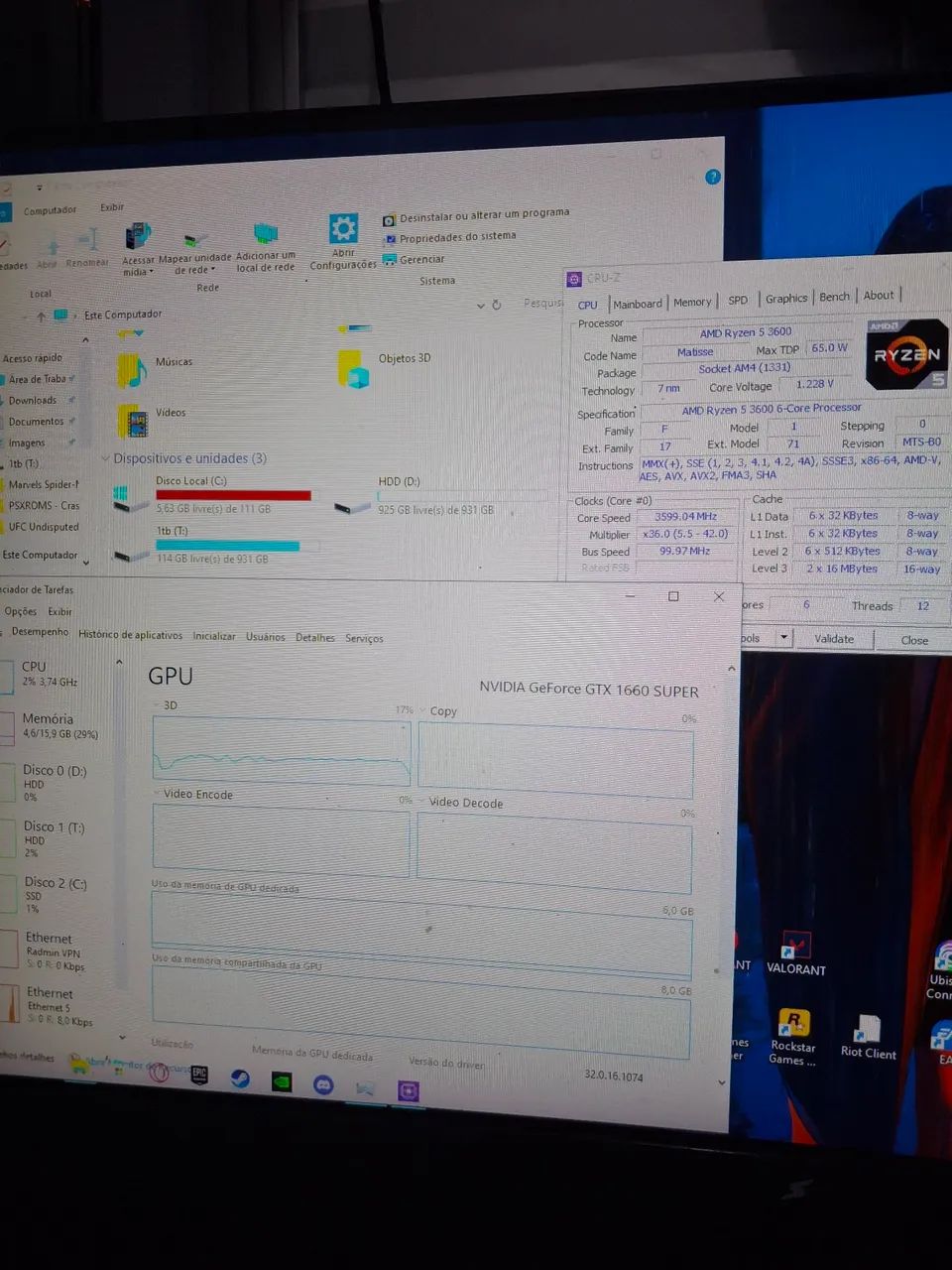 PC GAMER RYZEN X GTX - Foto 2