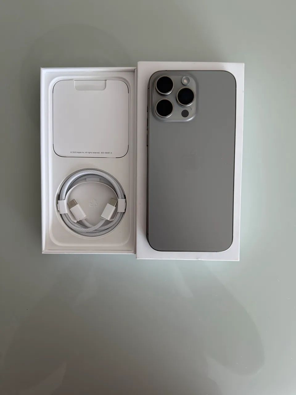 iPhone 15 Pro Max 256 GB - Titânio Natural | Impecável - Foto 2