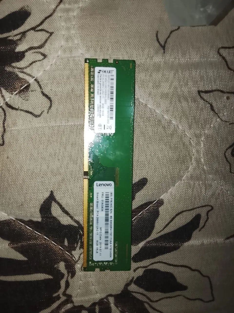 Memória RAM 8GB Desktop Lenovo 