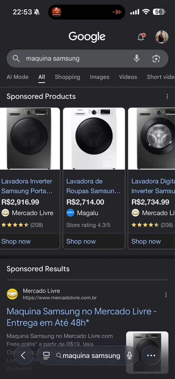 Lavadora Samsung Nova - Foto 3