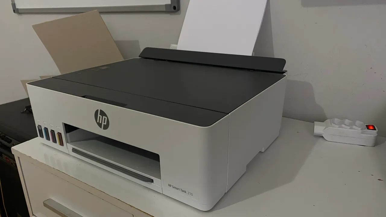 IMPRESSORA HP SMART TANK 210 PRINTER CINZA BIVOLT - Foto 3