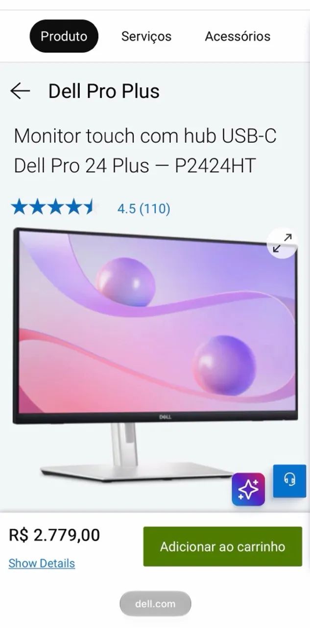 Monitor Dell Touchscreen 24? - Foto 3