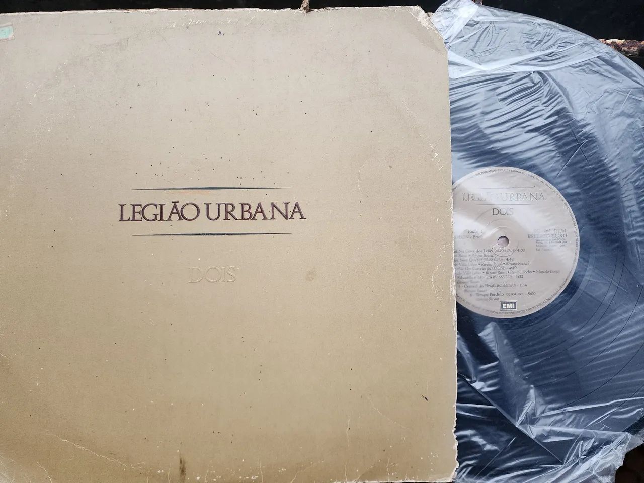 LP Legião Urbana (Dois) - Encarte Original EMI 1986