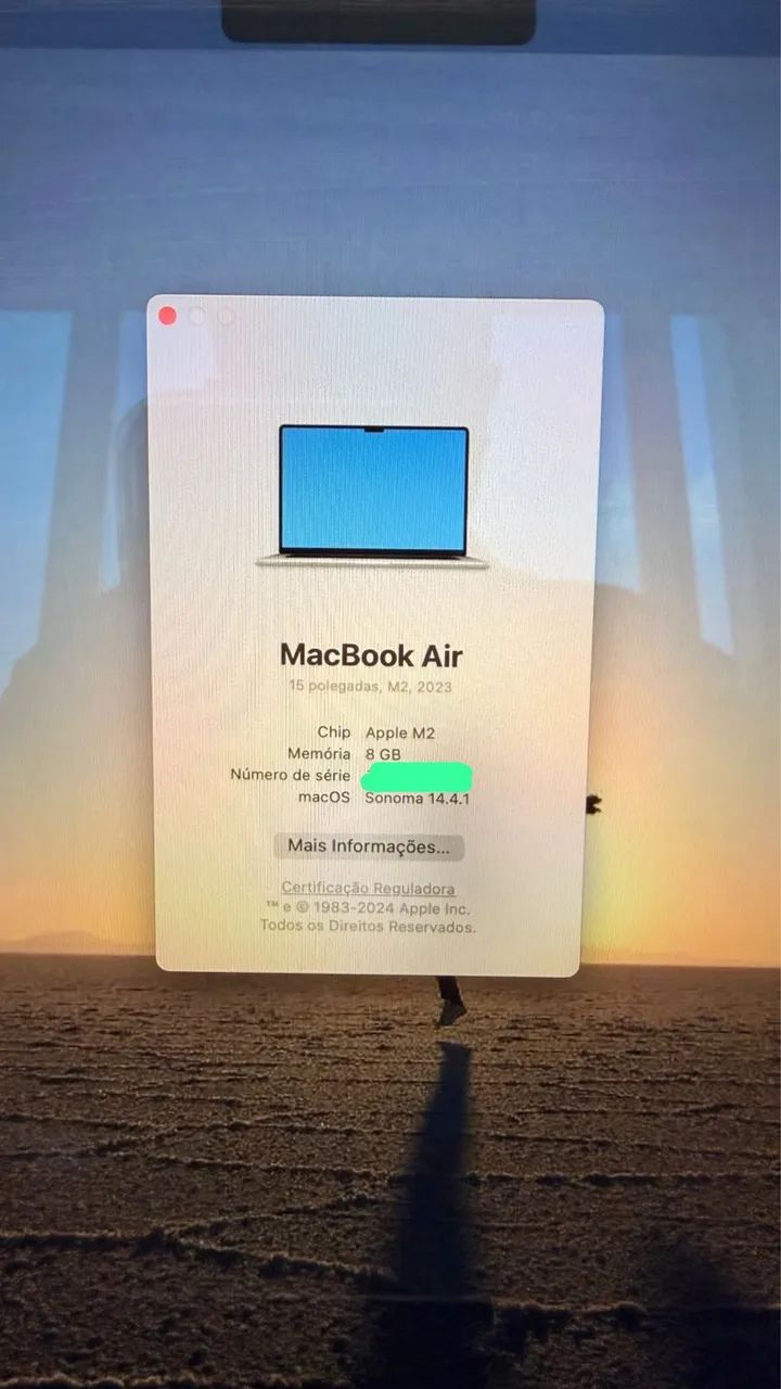 Macbook Air 2023 - 15 polegadas