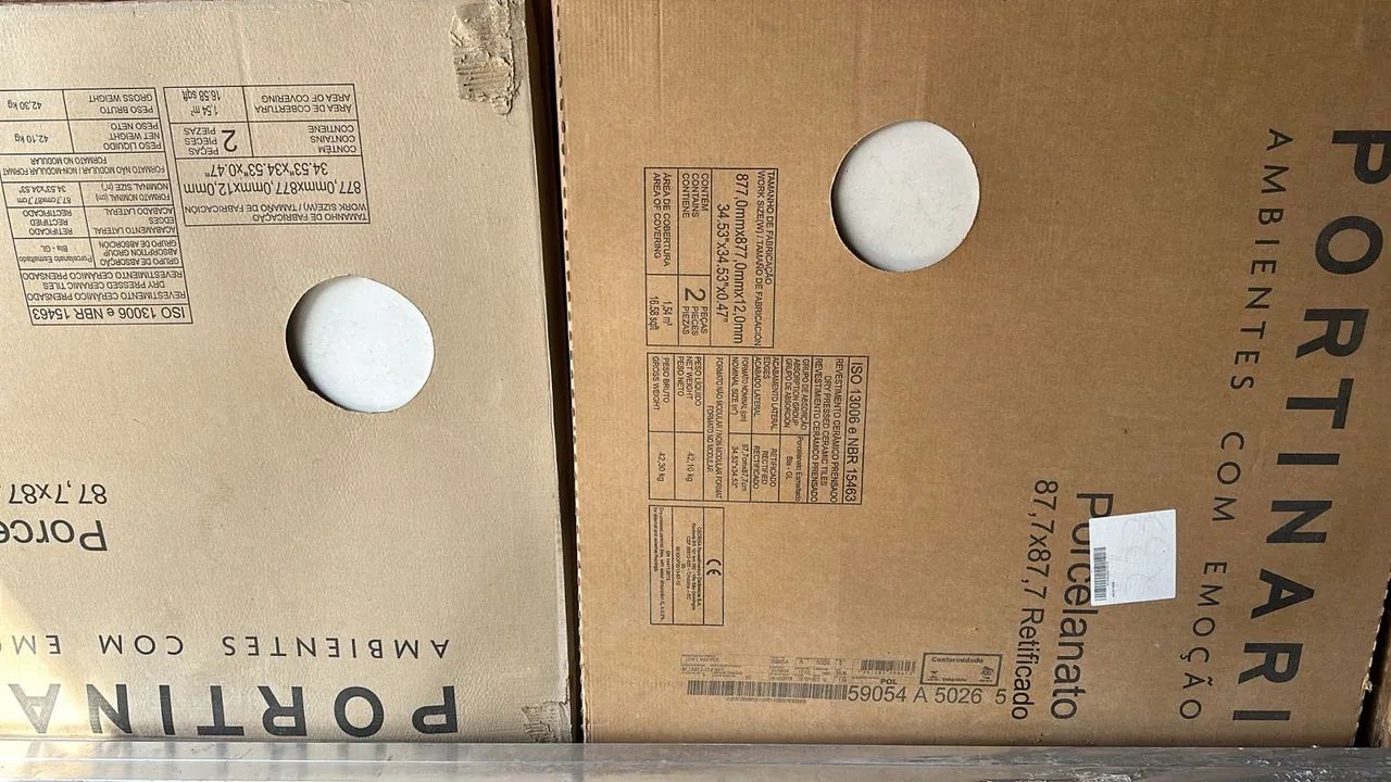 Piso porcelanato croma branco PORTINARI 90x90 - Foto 3