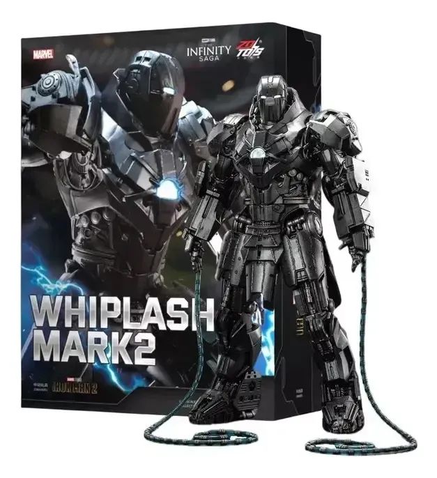 Whiplash Zd Toys Iron Man 2 Marvel Mark 2 - Foto 2