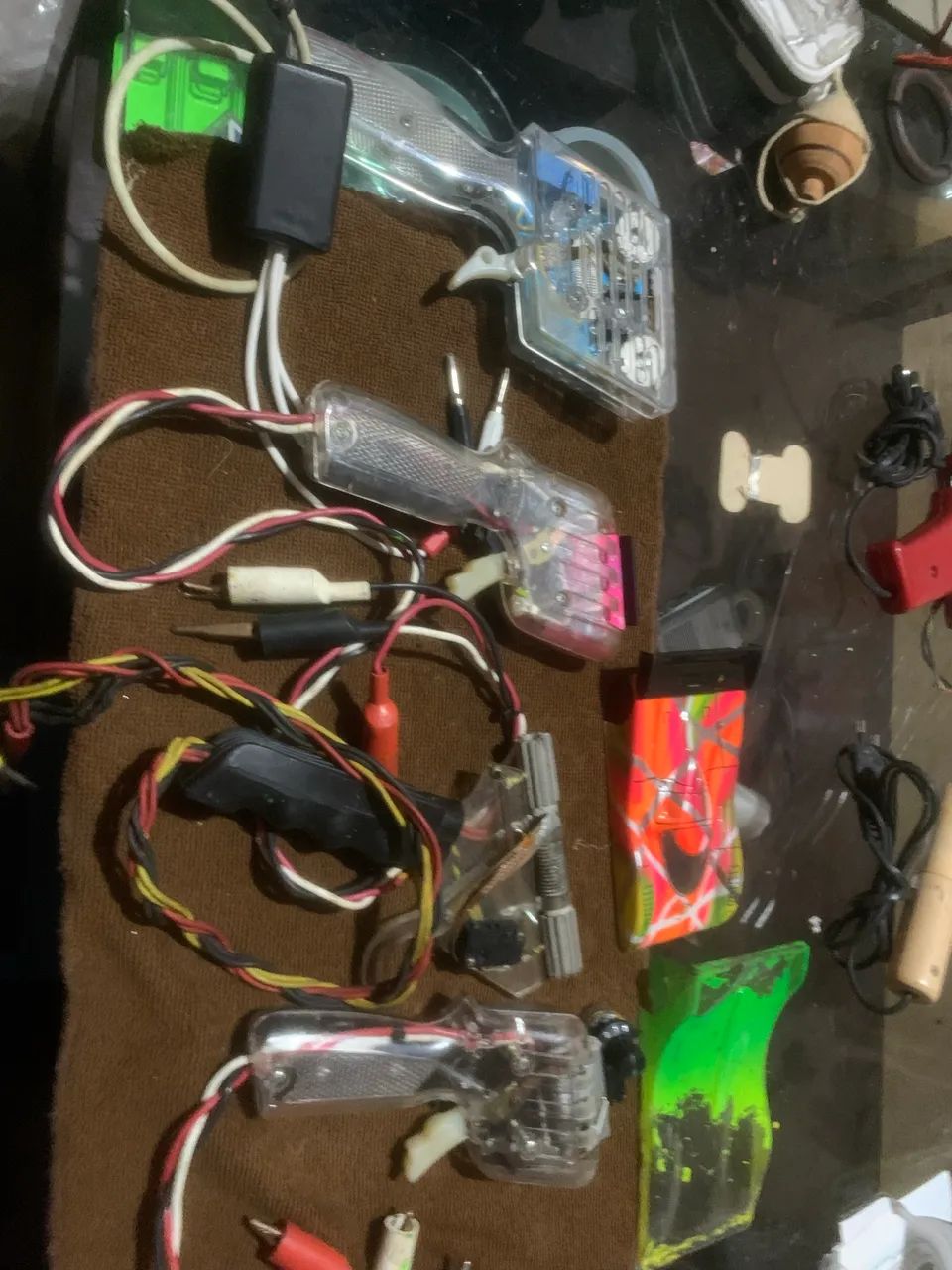 Quatro  controladores de velocidade (gatilhos) para autorama - Foto 3