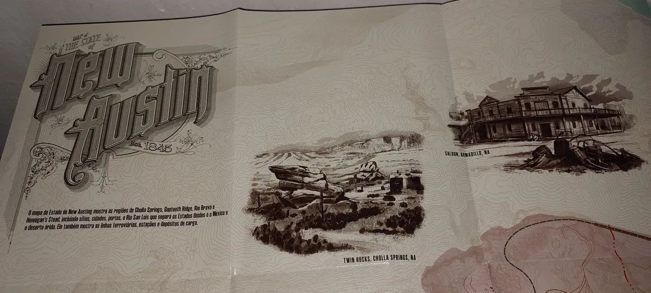 MAPA NOVO  do Jogo Red Dead Redemption 2  - Foto 5