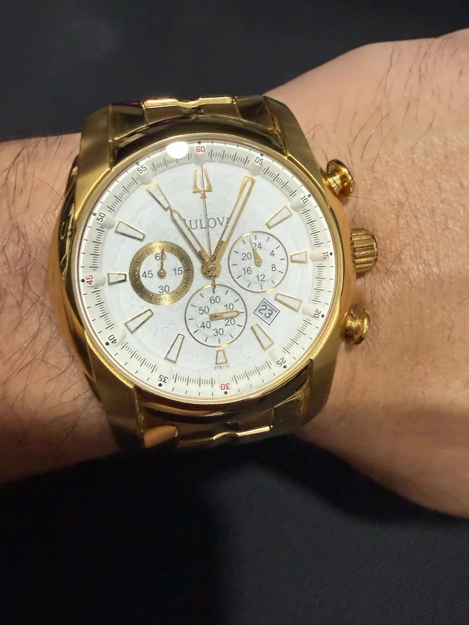 Relógio Bulova Dourado 