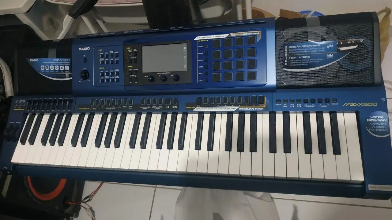 Teclado Casio MZX-500 sampleado