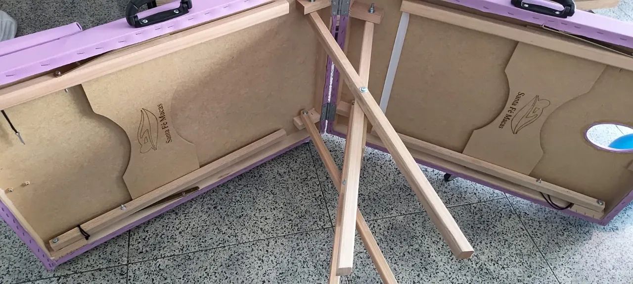Cama portátil semi nova - Foto 5