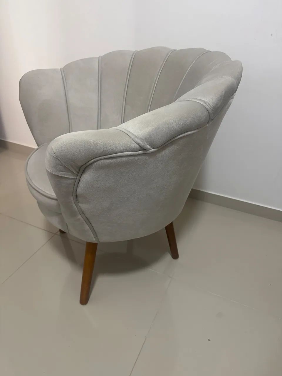 Poltrona Pétala para penteadeira Princesa, para seu salão , quarto, closet  - Foto 2