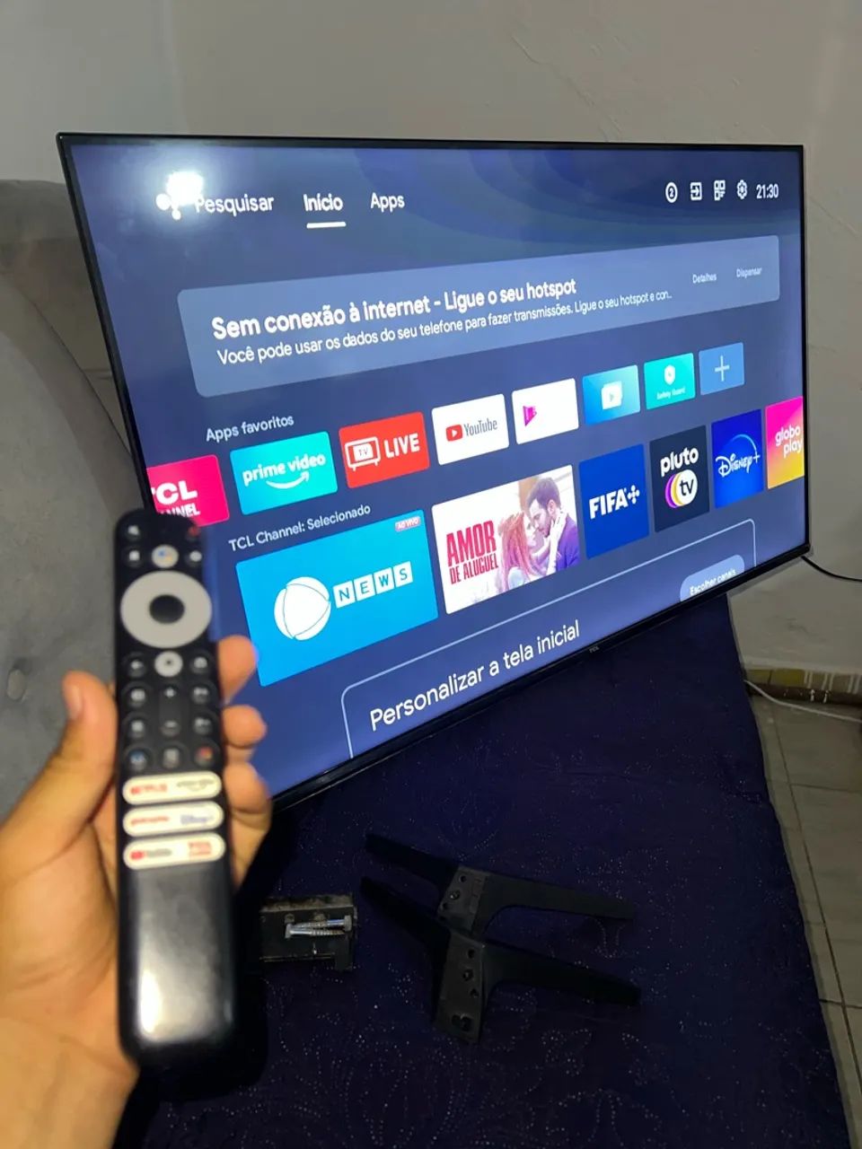 Tv tcl 43 polegadas , com 8 meses de uso . - Foto 4