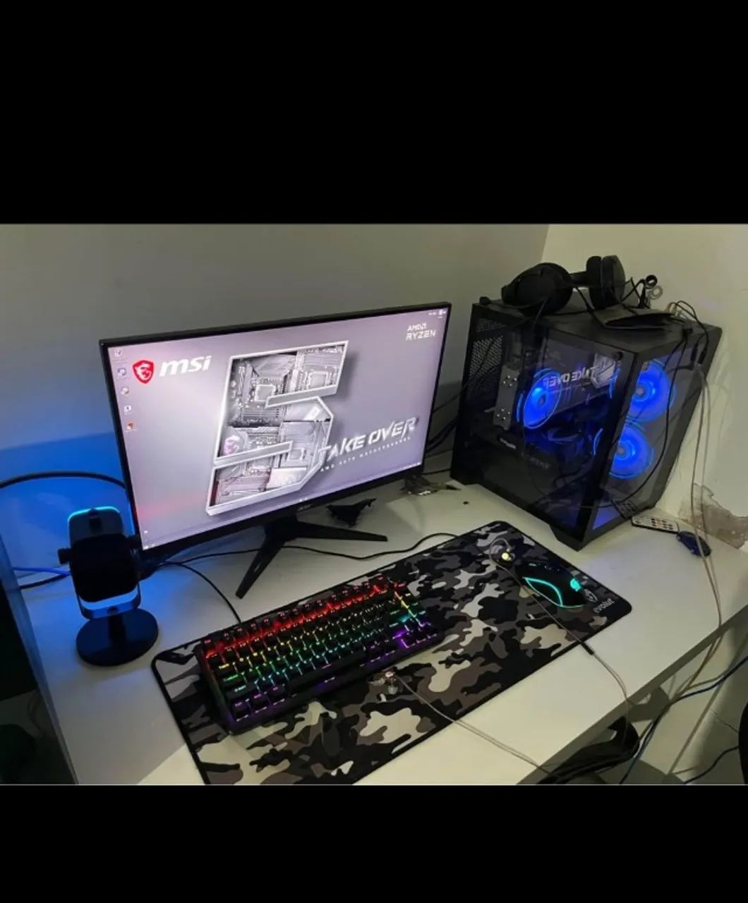 Computador gamer Ryzen 5 rtx2060