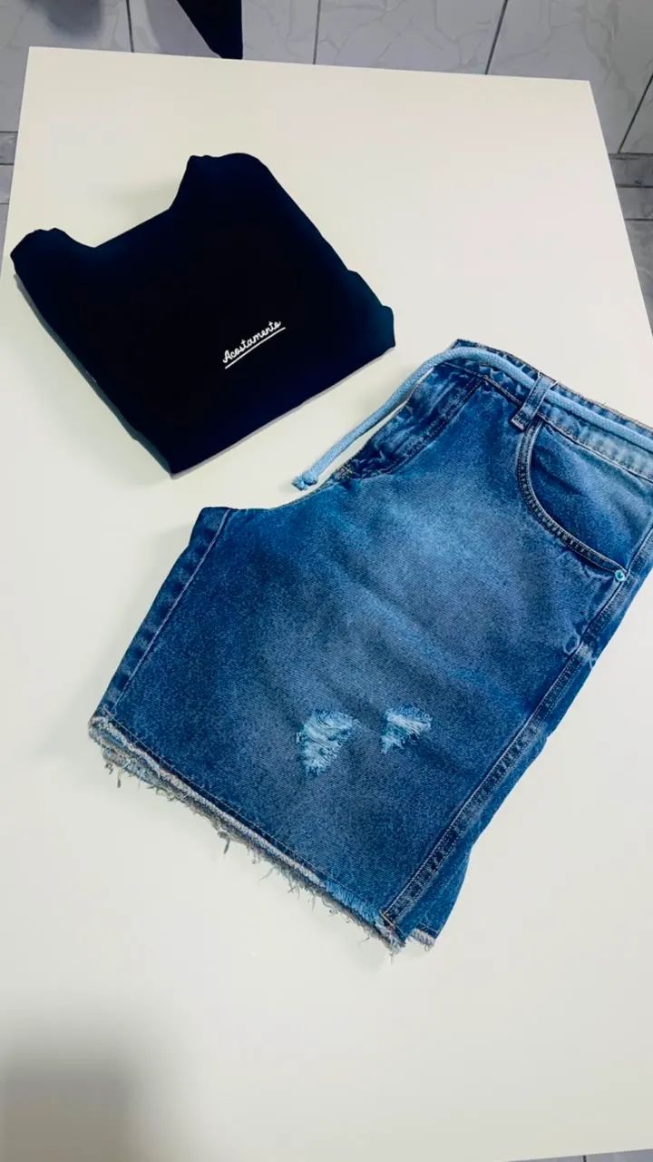 Camisa e bermuda jogador