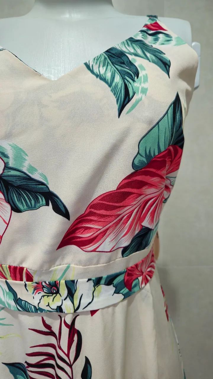 Vestido longo floral  - Foto 5