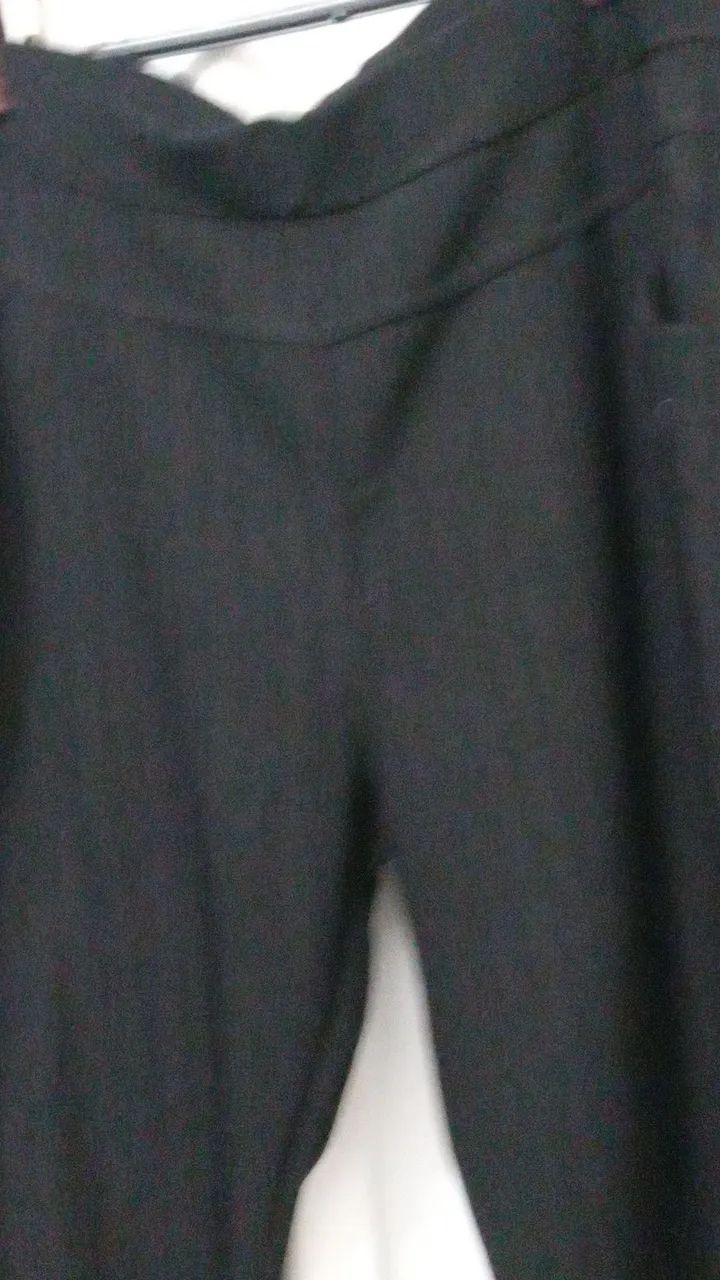 Calça  de lã quentinha marrom  GG