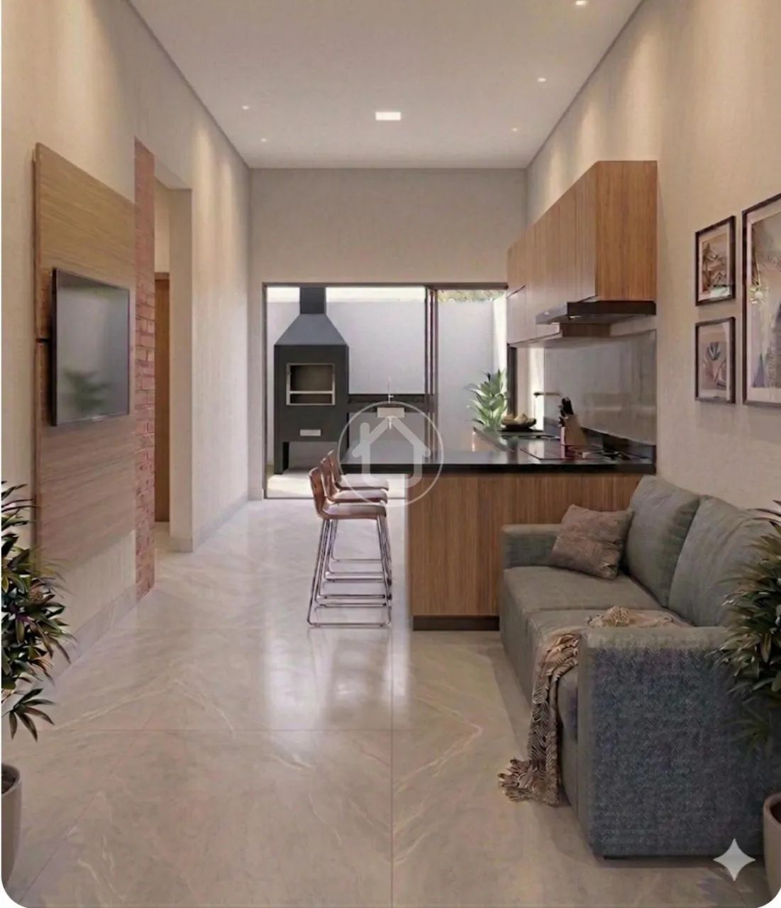 CASA EM CONSTRUÇÃO NO JARDIM LEBLON - Foto 4